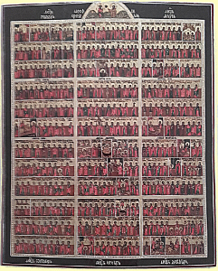 Icône ménologe après