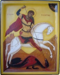 Saint Georges à cheval